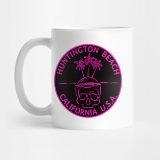 Huntington Beach California Surfing Surf Mug